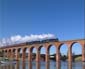 45407 & 45231 crossing Montrose viaduct - 12 April 09
